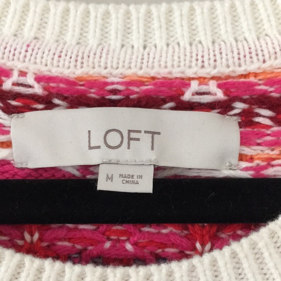 LOFT crew neck sweater - Picture 6 of 8